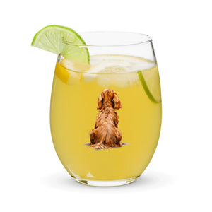 DOG ON GLASS