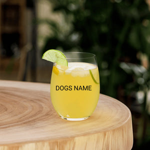 DOG ON GLASS
